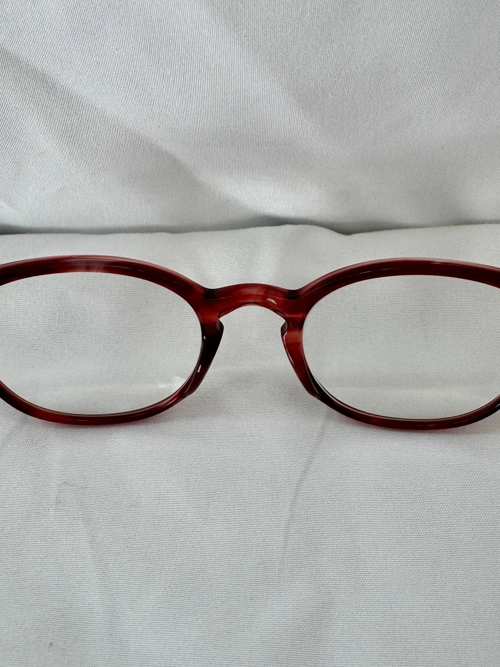 SALT OPTICS GLASSES | TIFFANY | W/CASE | 48-20-140 JAPAN | BURGUNDY TORTOISE